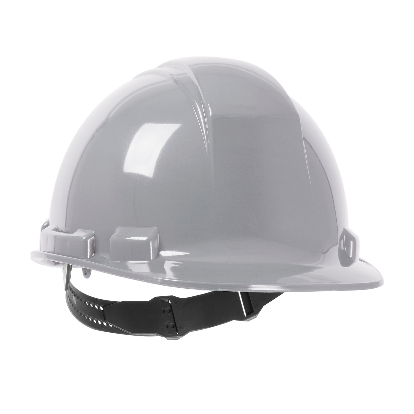 280-HP241 PIP® Dynamic Whistler™ Cap Style Hard Hat with HDPE Shell, 4-Point Textile Suspension and Pin-Lock Adjustment - Gray